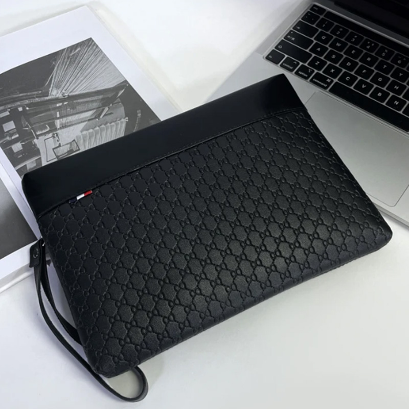 Travel Accessories Passport Holder - デザイナービジネスバッグレザーメンズクラッチバッグファッションスリングパックユニセックスハンドバッグ旅行パスポート証明書カードパック電話財布