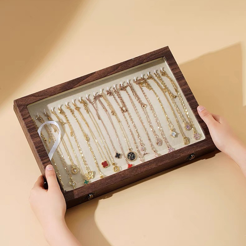 Accessories Travel Jewelry Box - 木製ジュエリーボックス結婚式ママ友人トラベルアクセサリーギフトボックスジュエリーケースオーガナイザー & ストレージオーガナイザー用品