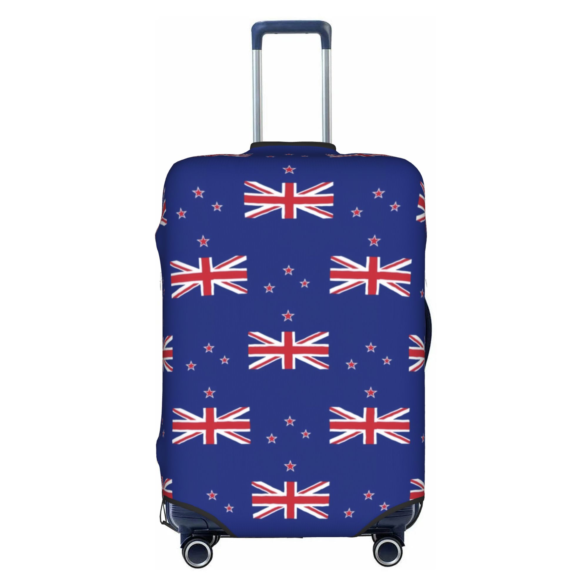 Travel Accessories New Zealand - ニュージーランド国旗荷物カバーかわいいスーツケースプロテクターカバー18-32インチに適しています
