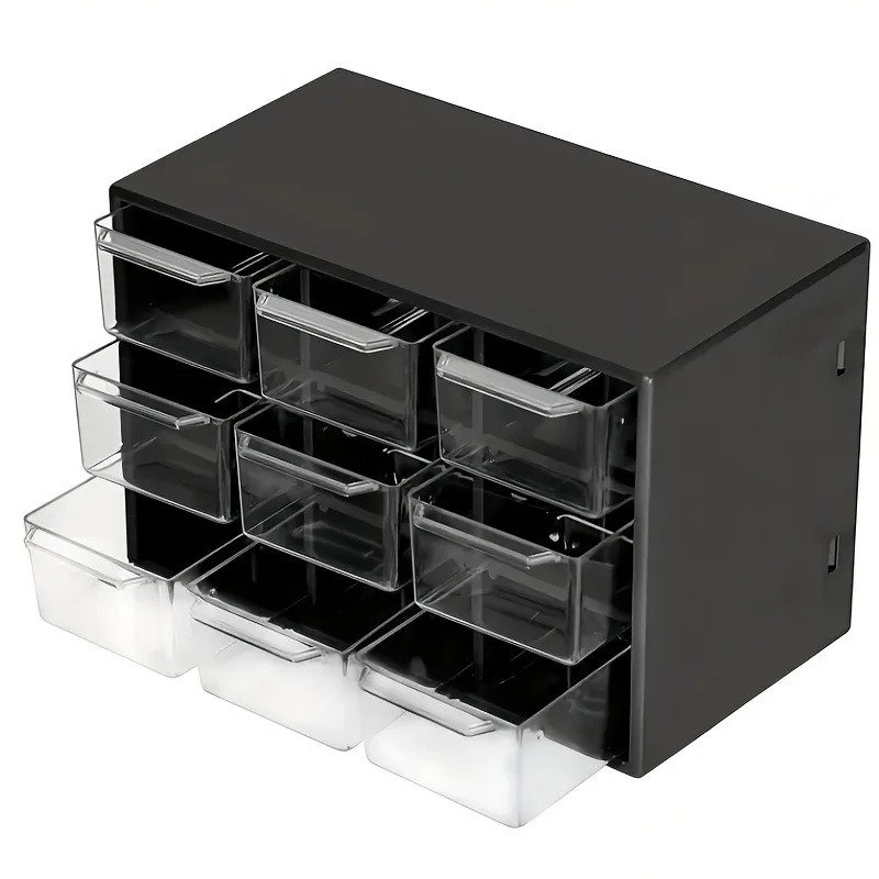 Accessories Travel Jewelry Box - 1pc 防塵マルチグリッドデスクトップ引き出しオーガナイザー - ジュエリー、化粧品、オフィス、旅行アクセサリー用のポータブル収納ボックス