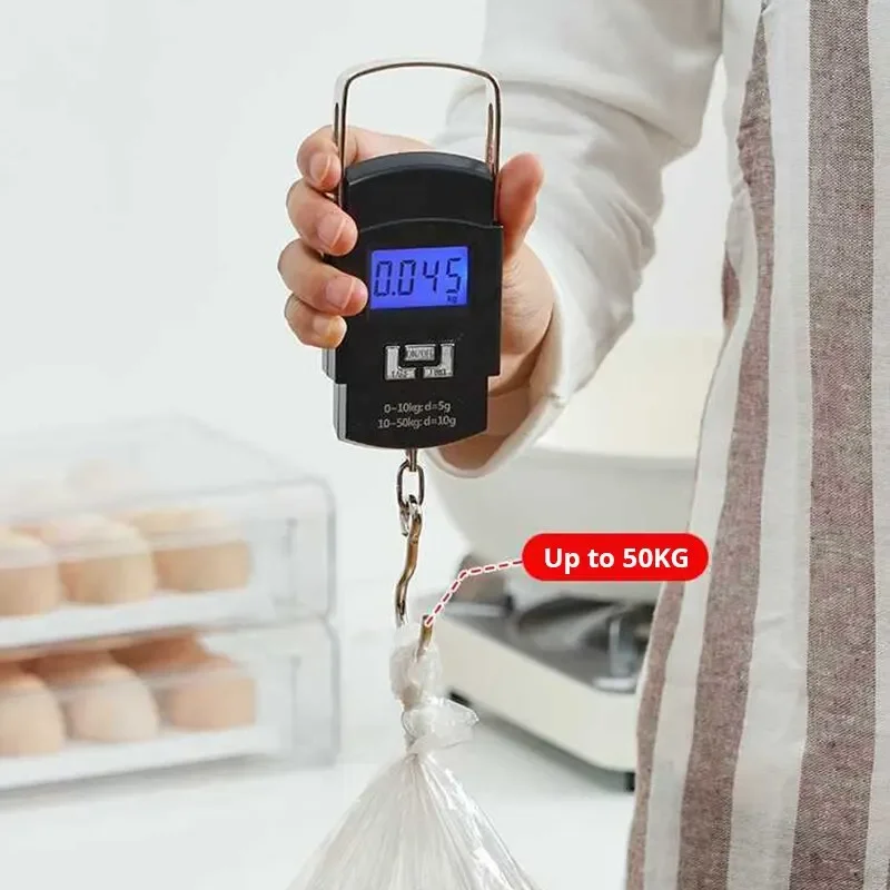 ポータブルデジタル荷物スケールハンドヘルド電子吊りスケール高 - Luggage Scale Hanging のレビューと価格