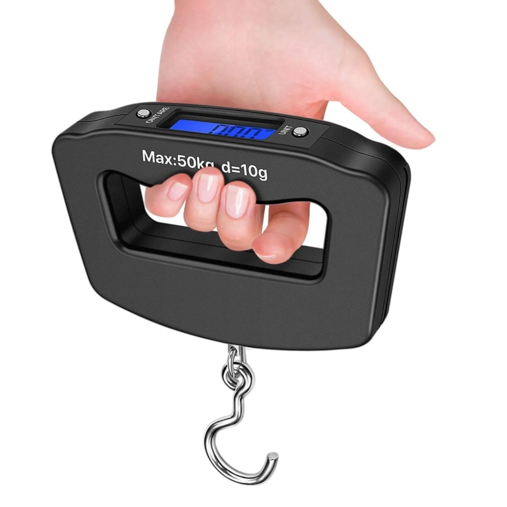 50kg 10g 荷物重量計、LCD荷物重量計トラベルデジタ - Luggage Scale Hanging のレビューと価格