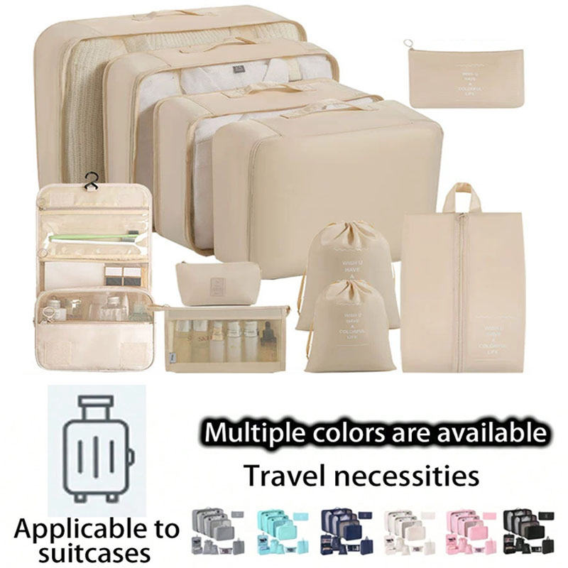 旅行用収納バッグセット 7/8/9/10点セット デジタルト - Shoe Bag Travel のレビューと価格