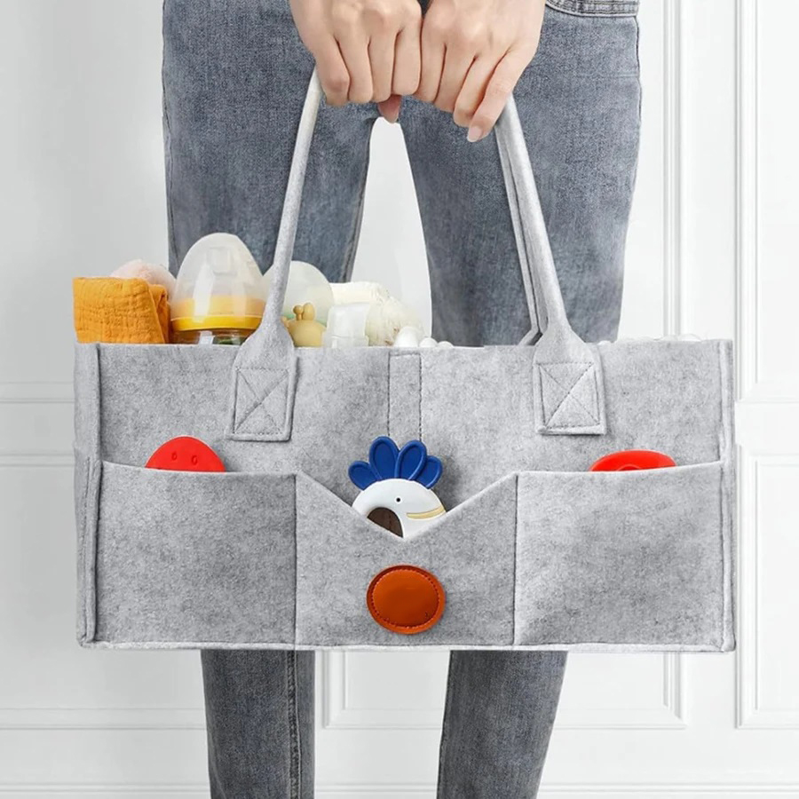 子供用フェルトおむつ収納袋ベビー雑貨おもちゃおむつ大容量フェ - Travel Accessories Baby のレビューと価格