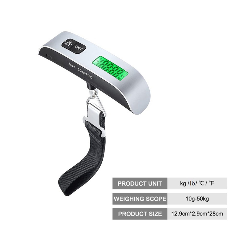 ABRT-LCD デジタル吊り下げ式スケール 荷物スーツケー - Luggage Scale Hanging のレビューと価格