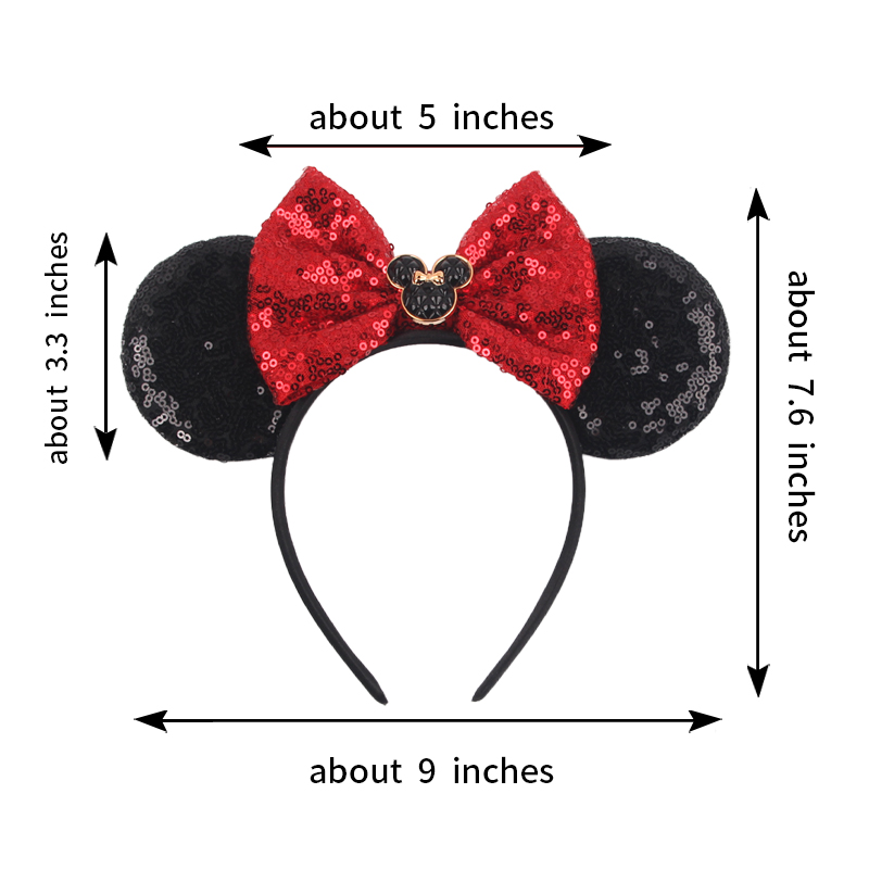 かわいい新しいミッキーマウス耳ヘッドバンド子供大人フェスティ - Travel Accessories Disney のレビューと価格