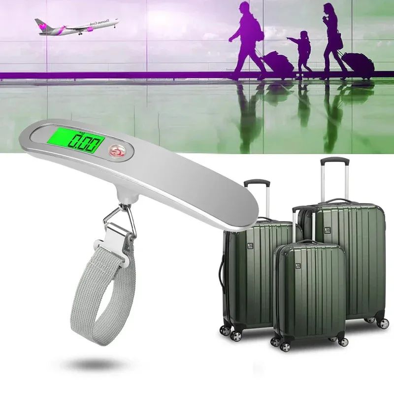 魚の鱗計 50kg/110lb ポータブル電子バックライトス - Luggage Scale Hanging のレビューと価格