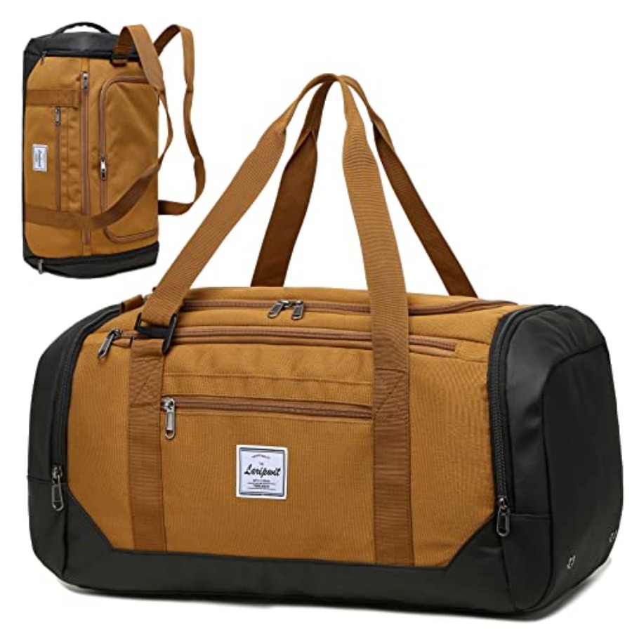メンズトラベルダッフルバッグ 40L 中型スポーツジムバッグ - Shoe Bag Travel のレビューと価格