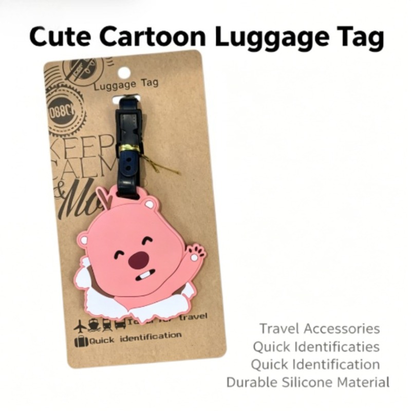 かわいいポロロ ルピービーバー ラゲッジタグ、キュートなイン - Travel Accessories Toddler のレビューと価格