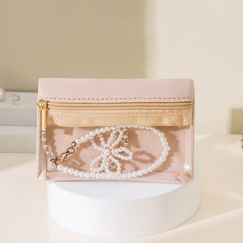 新しいポータブルベルベットジュエリーボックスイヤリングネック - Accessories Travel Jewelry Box のレビューと価格