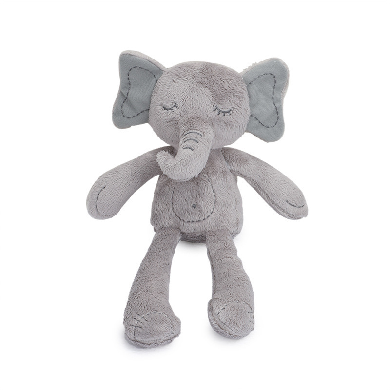 漫画の動物のぬいぐるみベビーおもちゃ、ぶら下げガラガラ付き、 - Travel Accessories Baby のレビューと価格