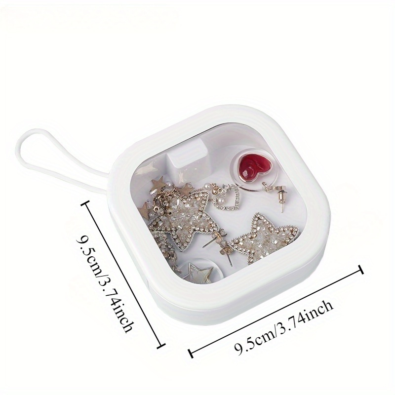 ピンクのジュエリーボックス1個、携帯用トラベルケース、ヘアア - Accessories Travel Jewelry Box のレビューと価格