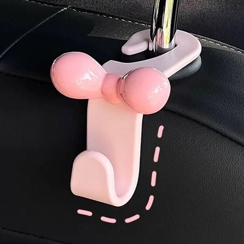 ミニマリストなボウ型車用後部座席吊り下げフック、実用的な収納 - Travel Accessories Pack のレビューと価格