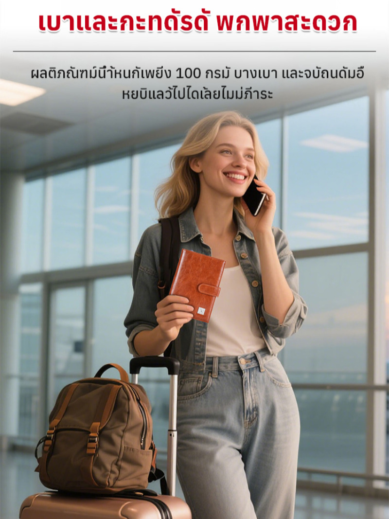 多機能トラベルウォレット パスポートホルダー 防水IDカード - Travel Accessories Passport Holder のレビューと価格