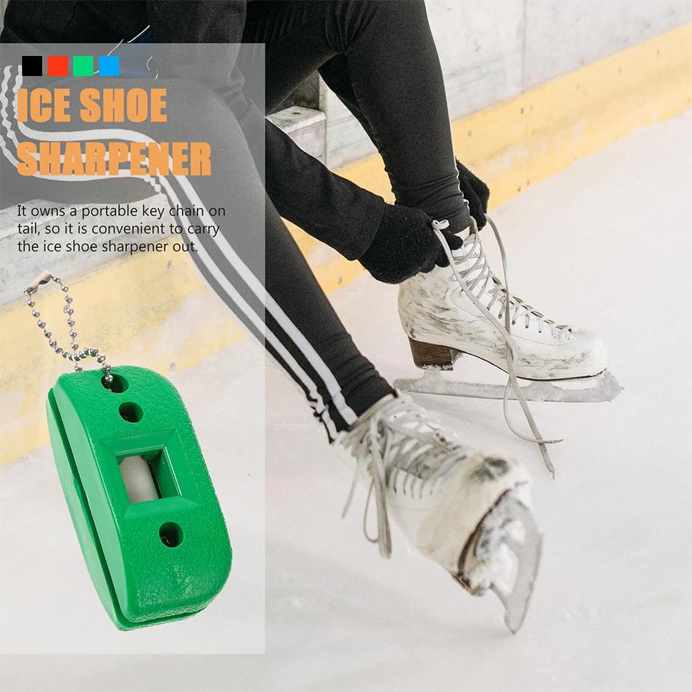 ポータブルアイススケートブレードホッケー研磨オイルストーンサ - Shoe Bag Travel のレビューと価格