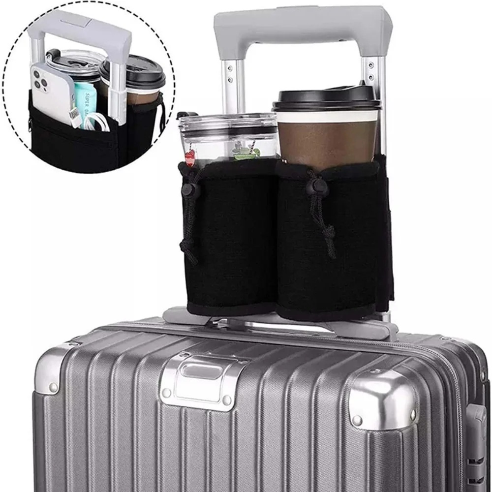 新しい荷物用ハンドル付きウォーターボトルホルダーバッグ、デュ - Travel Accessories Pack のレビューと価格