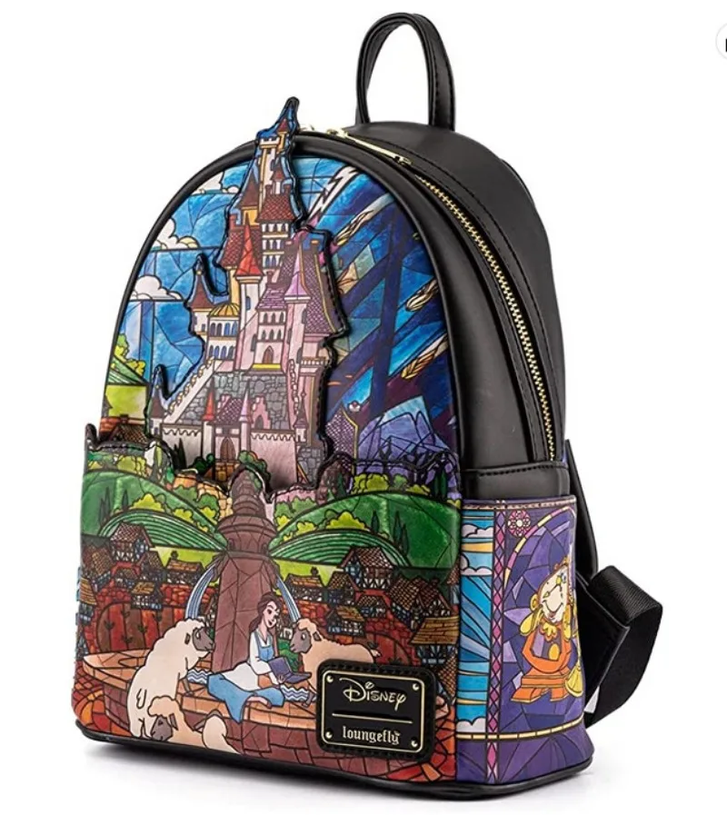 美女と野獣 ベル城 ミニバックパック ファッションギフト ミ - Travel Accessories Disney のレビューと価格