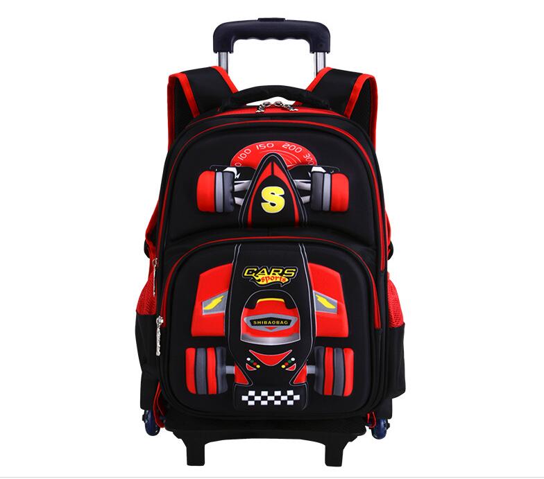 子供用スクールローリングバックパック子供用旅行用トロリーバッ - Travel Accessories Toddler のレビューと価格