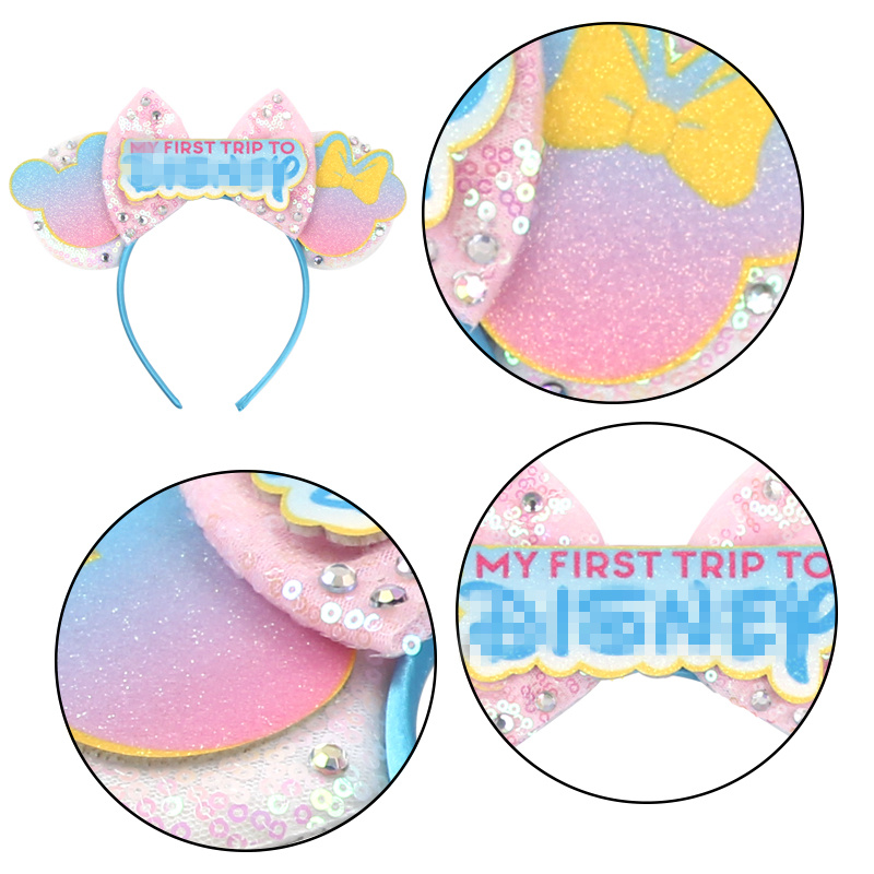 2026 ディズニー旅行ミッキー耳ヘッドバンド女の子のための - Travel Accessories Disney のレビューと価格