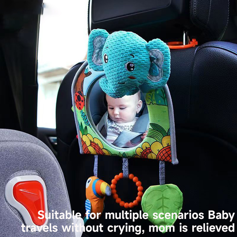 ベビーカーシートミラーおもちゃ子供用モニター調整可能な教育感 - Travel Accessories Baby のレビューと価格