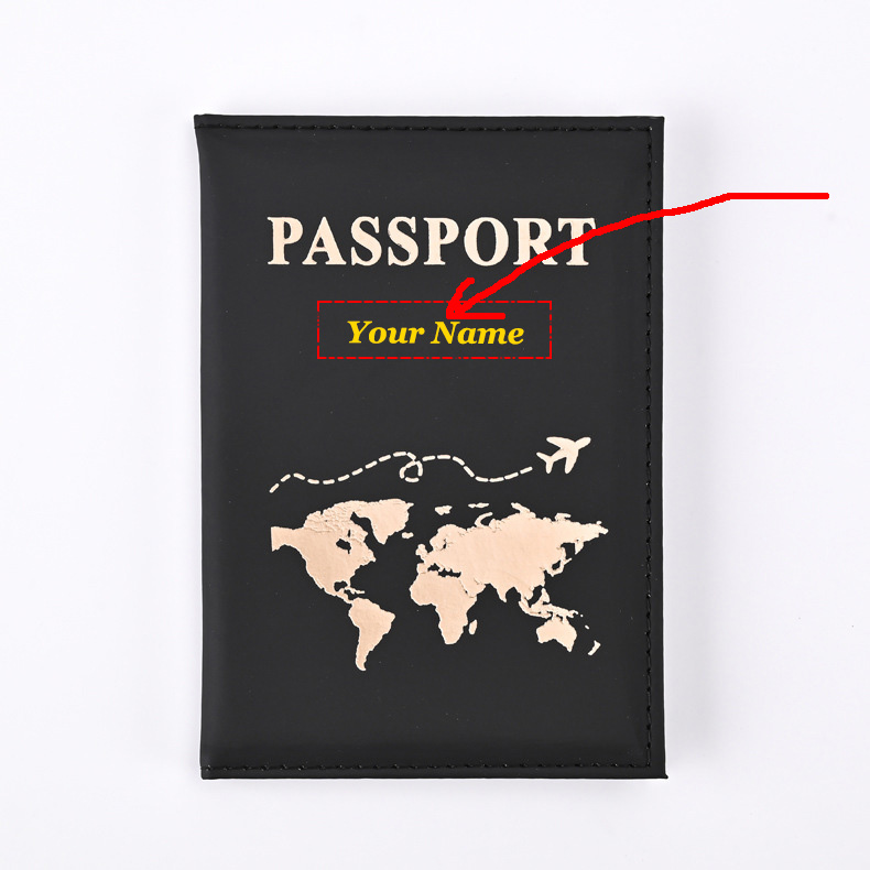 男性と女性のためのパーソナライズされた飛行機のパスポートカバ - Travel Accessories And Gadgets のレビューと価格