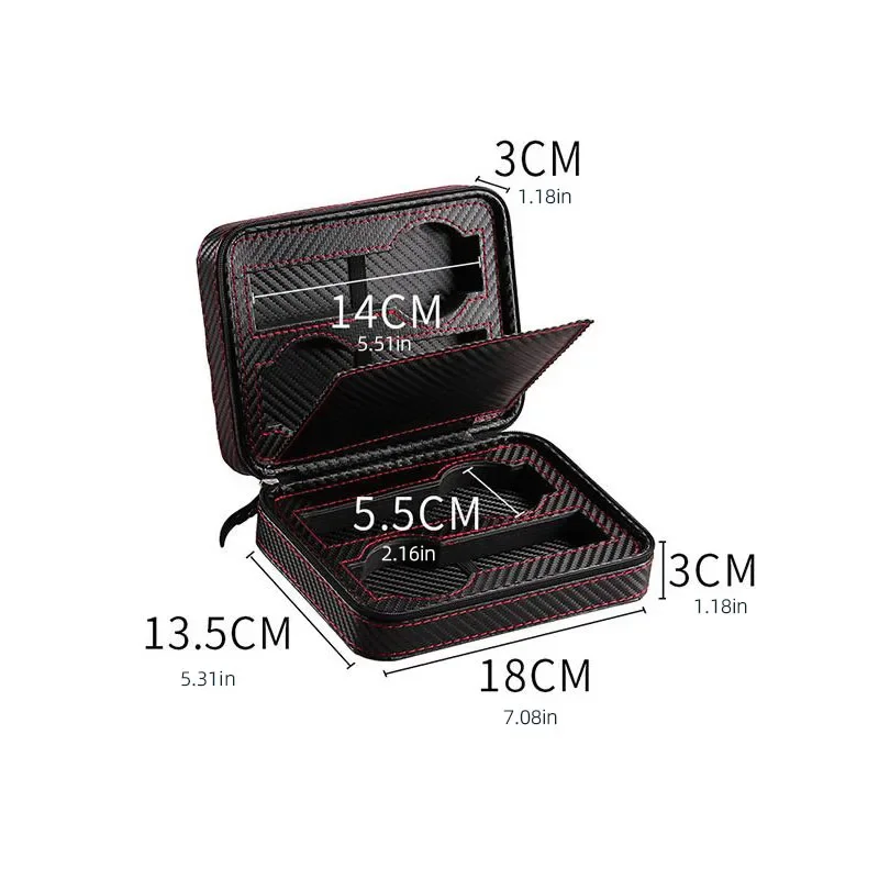 4スロットポータブル時計収納ボックストラベルケースオーガナイ - Accessories Travel Jewelry Box のレビューと価格