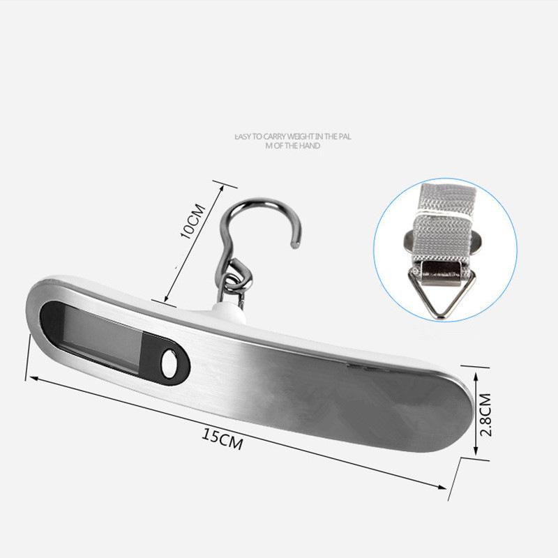 ポータブルスケールデジタル LCD ディスプレイ 110 ポ - Luggage Scale Hanging のレビューと価格