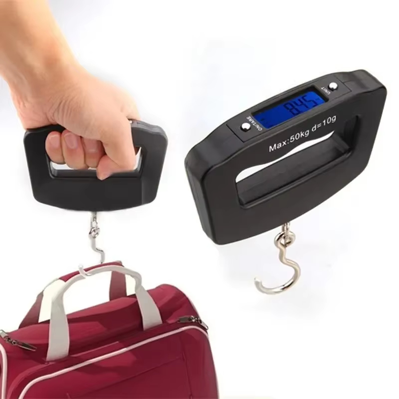 50kg/10g デジタル荷物計量器 電子式携帯スーツケース - Luggage Scale Hanging のレビューと価格