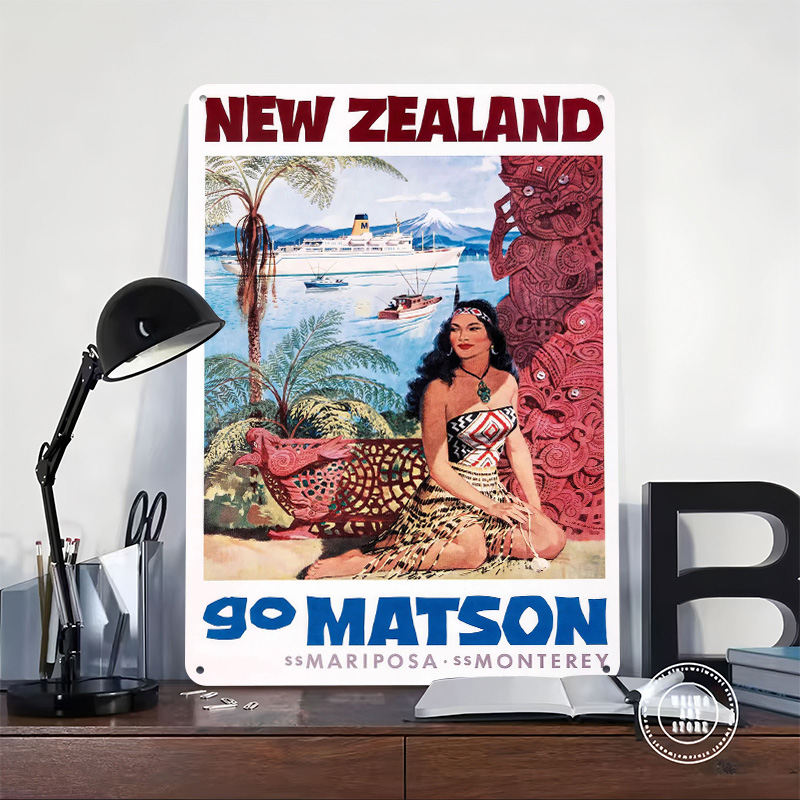 ニュージーランド旅行 3D テクスチャプリントポスターカスタ - Travel Accessories New Zealand のレビューと価格