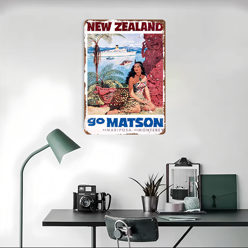 ニュージーランド旅行 3D テクスチャプリントポスターカスタ - Travel Accessories New Zealand のレビューと価格