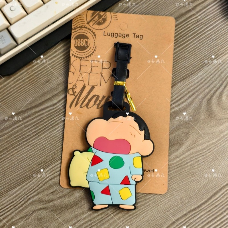 クレヨンしんちゃん漫画アニメキャラクターファッション荷物タグ - Travel Accessories Pack のレビューと価格