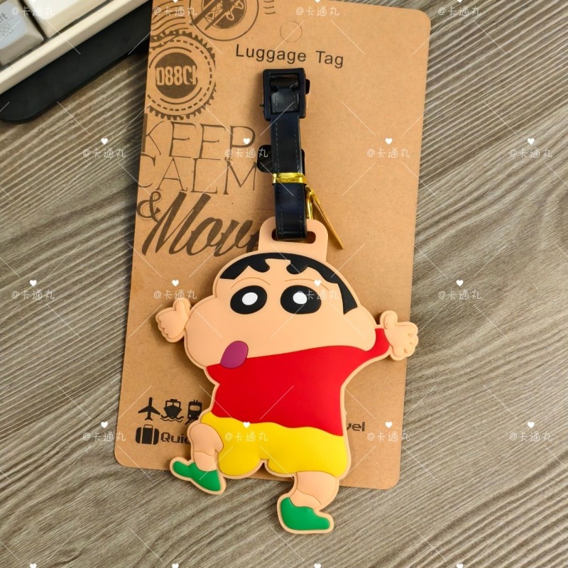 クレヨンしんちゃん漫画アニメキャラクターファッション荷物タグ - Travel Accessories Pack のレビューと価格