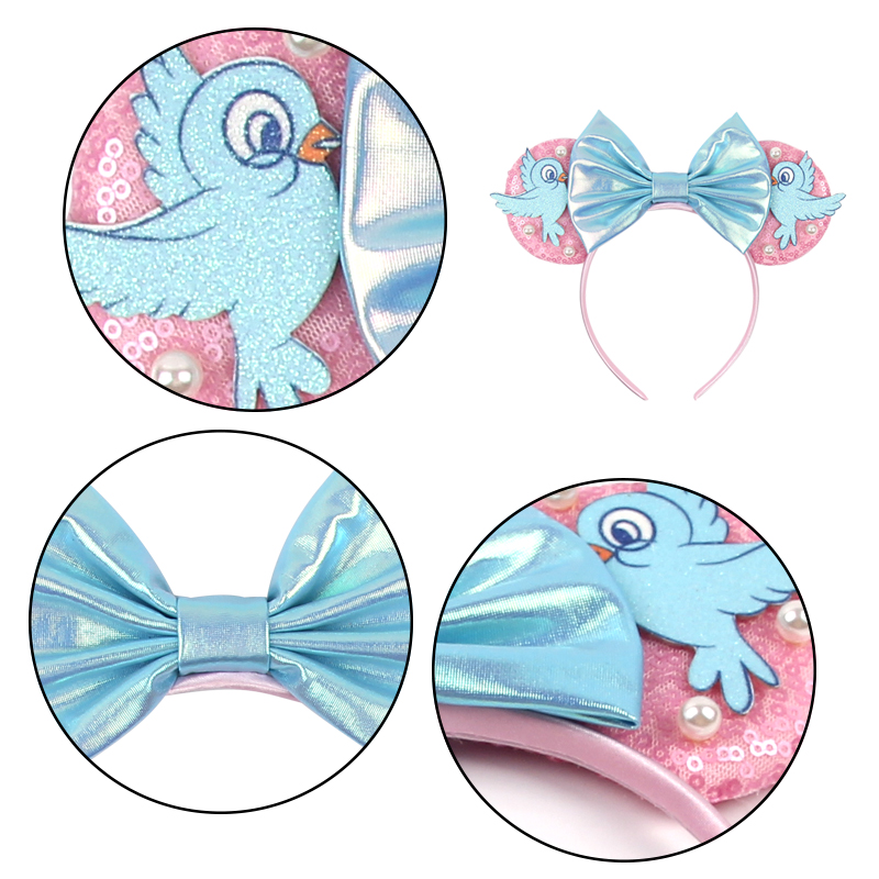 2026年最新ミッキーマウス耳付きヘッドバンド子供大人用フェ - Travel Accessories Disney のレビューと価格