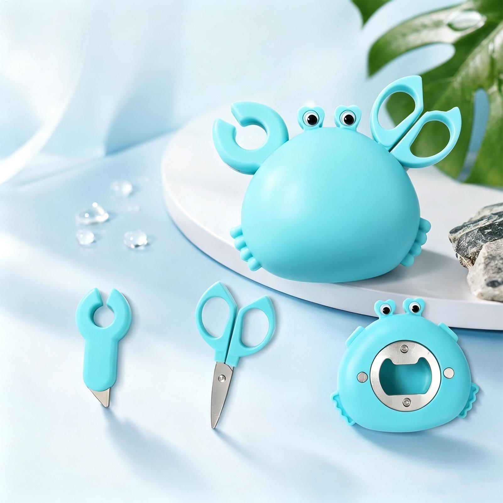 4 in 1カニ型ボトルオープナー、磁石付き冷蔵庫用ハサミ、 - Travel Accessories And Gadgets のレビューと価格