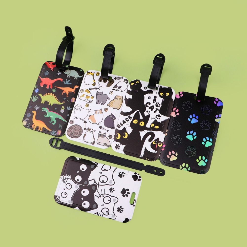 紛失防止リストプラスチック製荷物タグ芸術的なスーツケースバッ - Travel Accessories Pack のレビューと価格