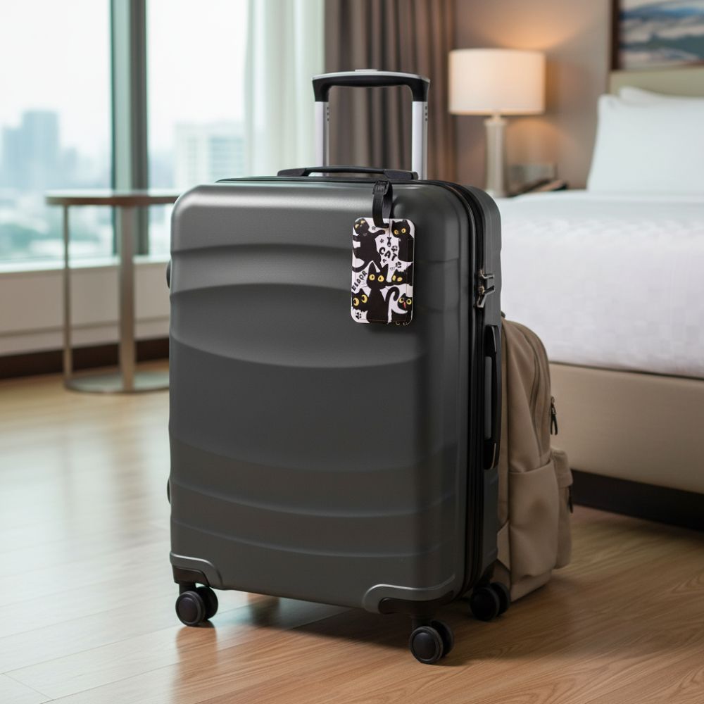 紛失防止リストプラスチック製荷物タグ芸術的なスーツケースバッ - Travel Accessories Pack のレビューと価格