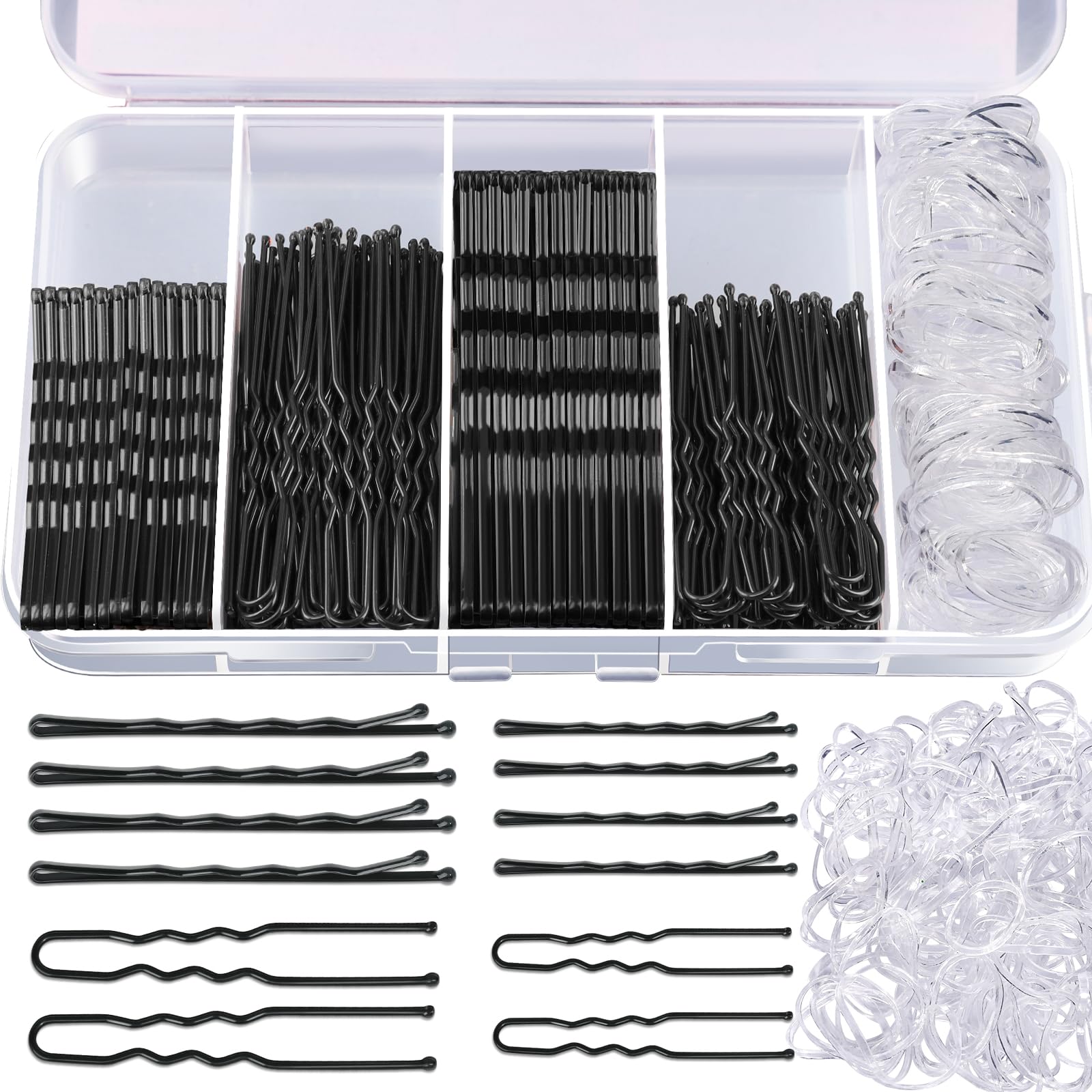 ヘアクリップセット 4個/6個 天然木ヘアクリップ 幼児用ヘ - Travel Accessories Toddler のレビューと価格