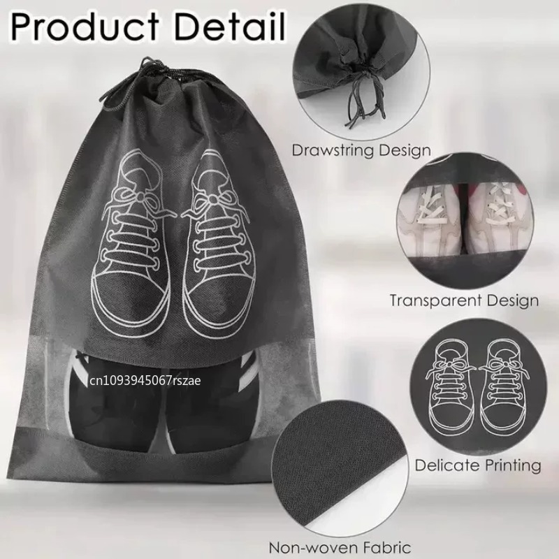 1-30pc 旅行再利用可能な靴収納オーガナイザーバッグ旅行 - Shoe Bag Travel のレビューと価格
