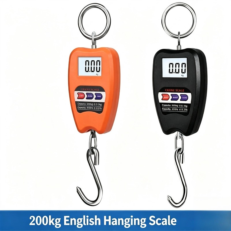 200kg ポータブルデジタル吊り下げスケールハンドヘルドク - Luggage Scale Hanging のレビューと価格