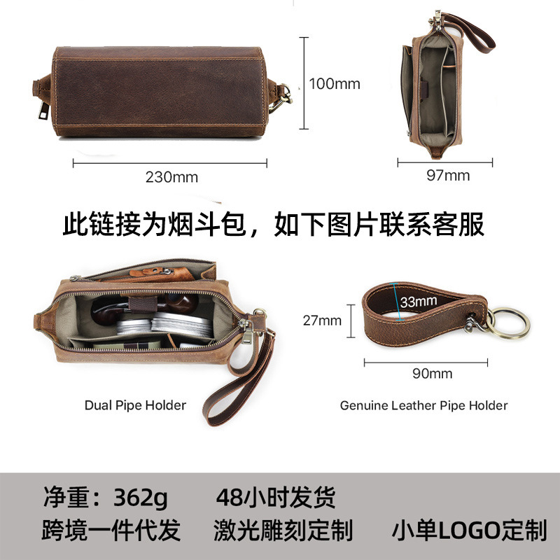 ボート型のパイプと喫煙具収納ポーチ—多機能リストストラップ付 - Travel Accessories Us のレビューと価格