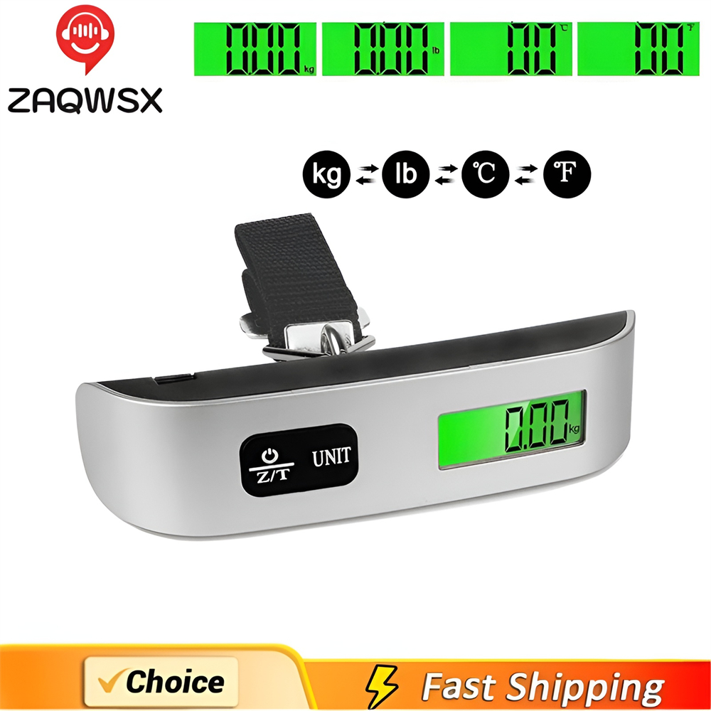 ポータブルスケールデジタル LCD ディスプレイ 110 ポ - Luggage Scale Hanging のレビューと価格
