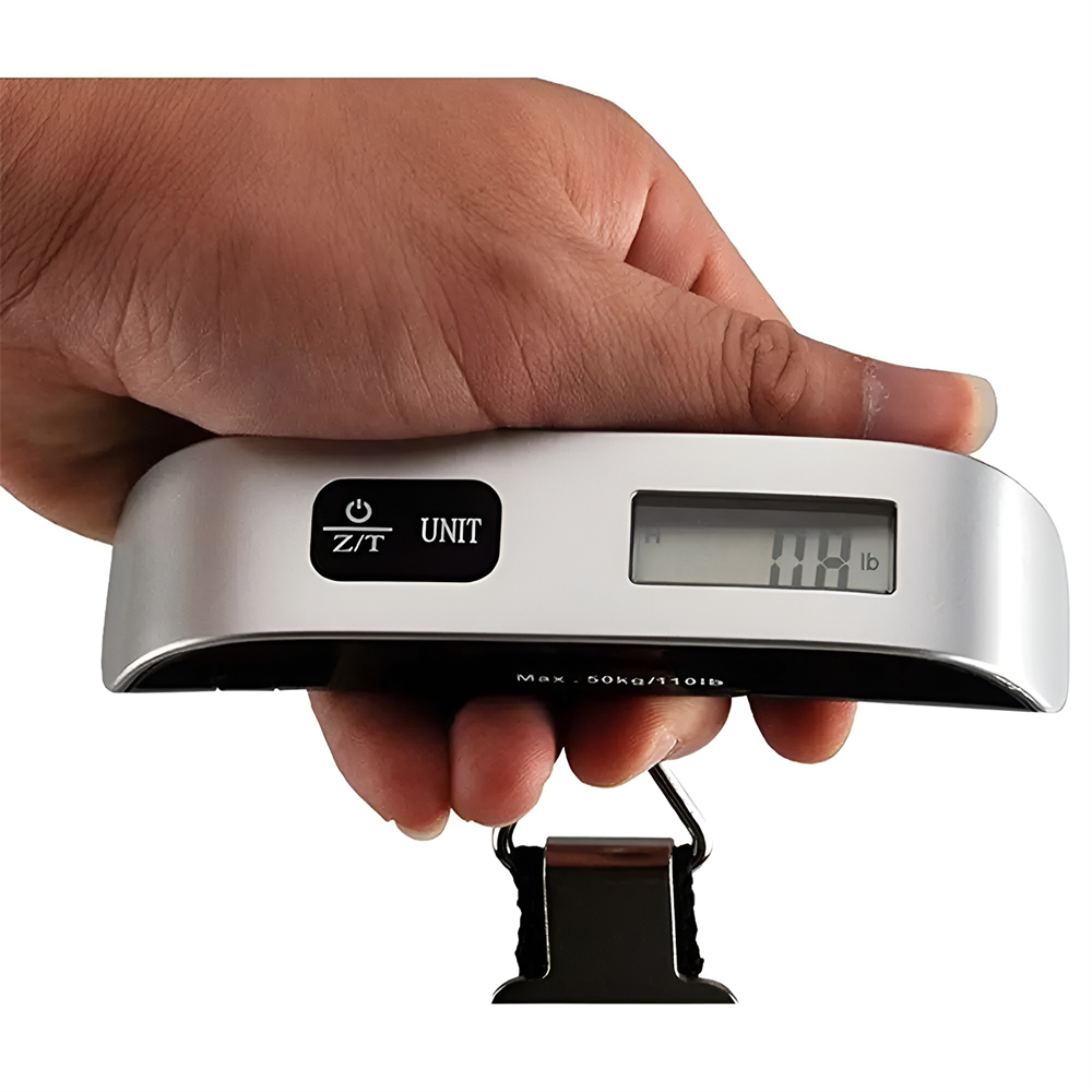 ポータブルスケールデジタル LCD ディスプレイ 110 ポ - Luggage Scale Hanging のレビューと価格