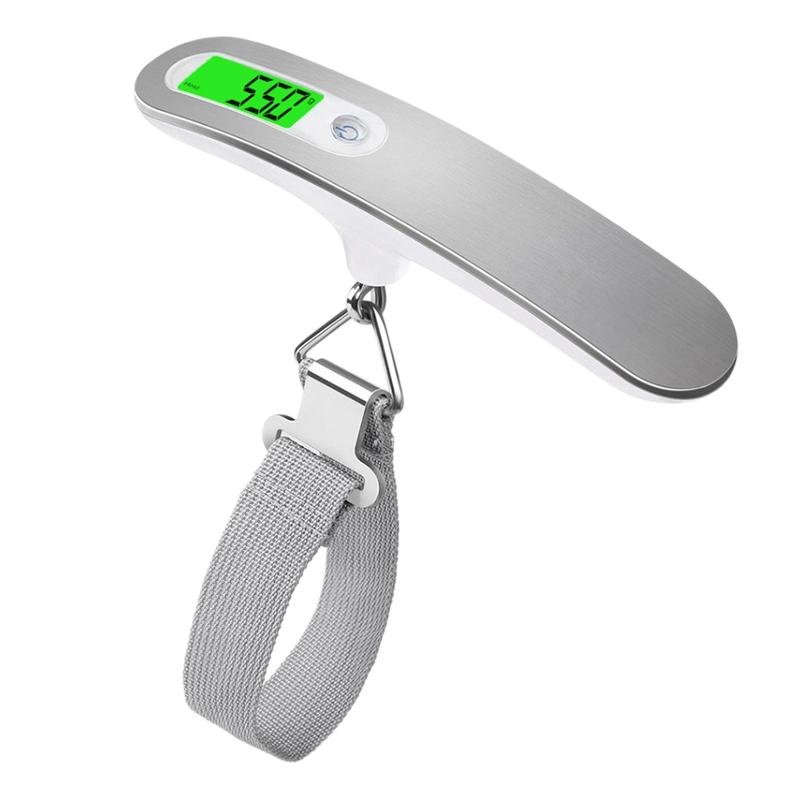 50kg/110ポンドポータブル吊り下げ電子荷物スケール、L - Luggage Scale Hanging のレビューと価格