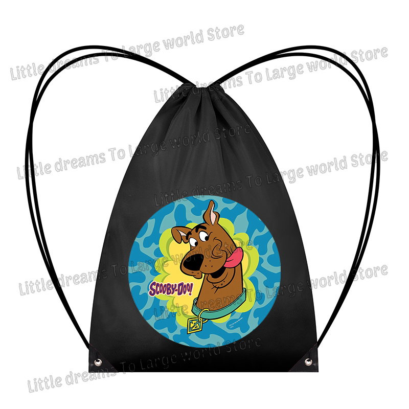 スクービードゥー巾着収納袋クールな漫画犬ポケットバックパック - Travel Accessories Pack のレビューと価格
