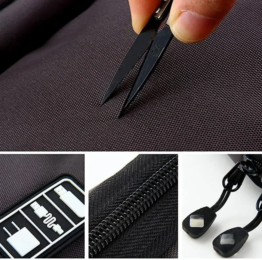 ケーブルオーガナイザー収納バッグシステムキットケース USB - Travel Accessories And Gadgets のレビューと価格