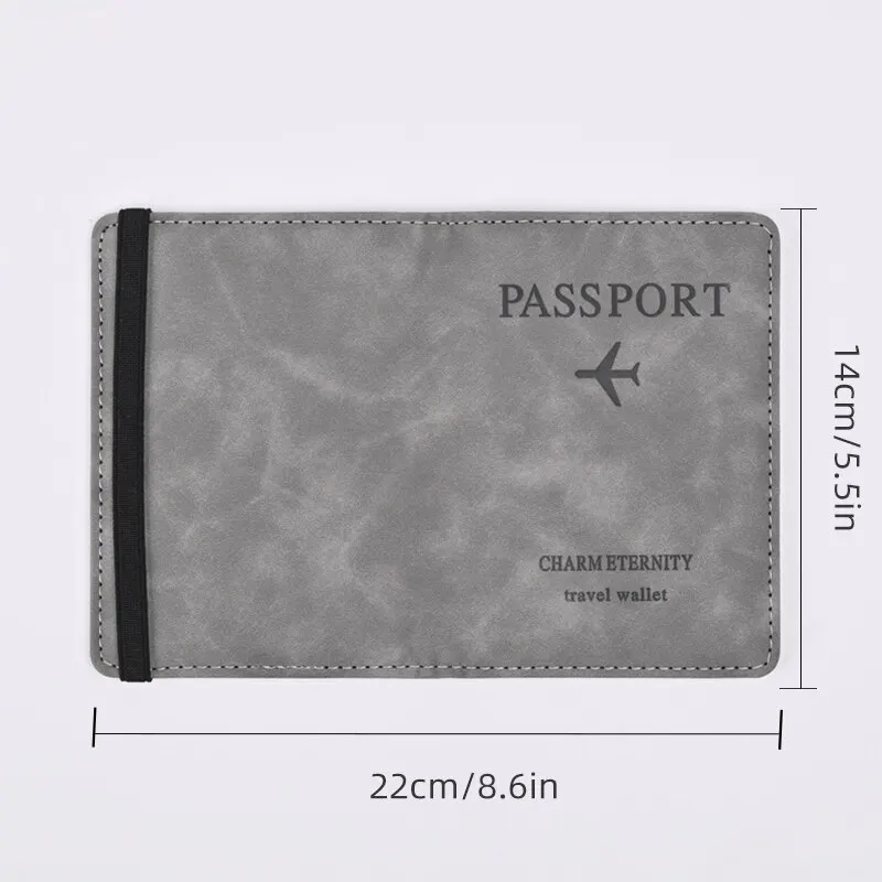 男性用PUレザーハンドキャリー財布、パスポート財布、名刺入れ - Travel Accessories Passport Holder のレビューと価格