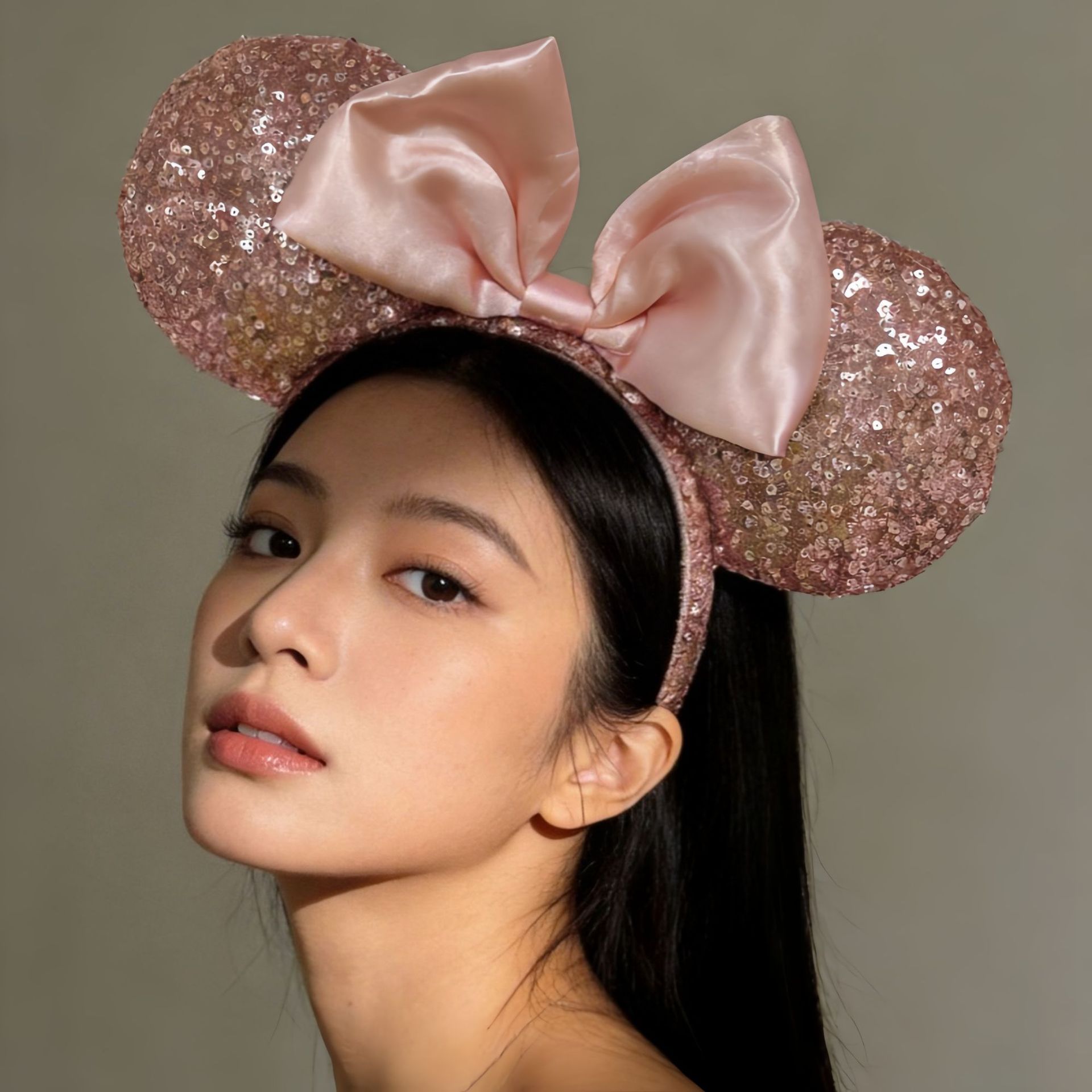 シャンパンマウスヘッドバンドボウヘッドバンド仮装パーティー王 - Travel Accessories Disney のレビューと価格